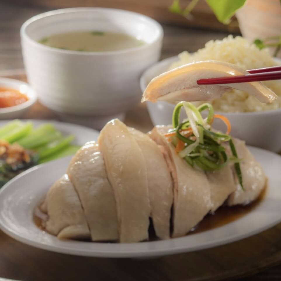 Jew Kit Hainanese Chicken Rice